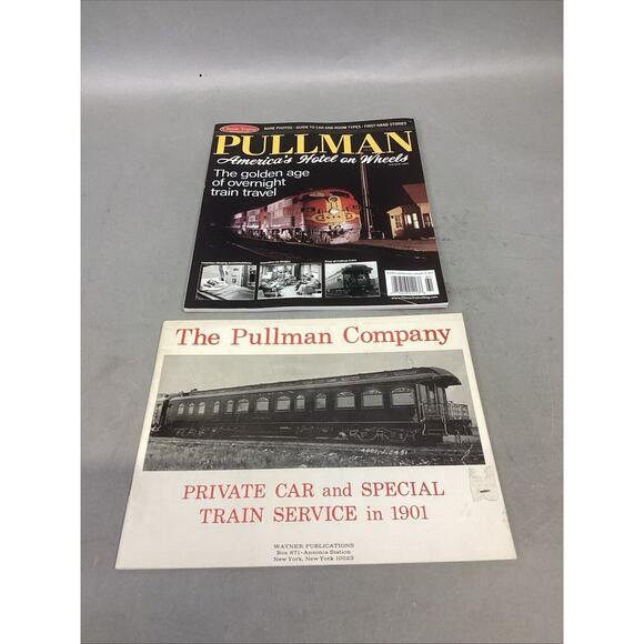 Pullman Americas Hotel On Wheels/Pulllman Private Car/Special Train Service 1901 - Picture 1 of 13